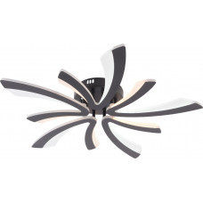 Led люстра 70W черный корпус 590×75 мм стиль модерн изменение цвета свечения