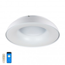 Led люстра 80 Вт з регулюванням світла білий корпус пульт/додаток 
