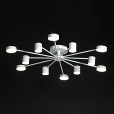 Led люстра белая на 12 модулей 3000-6000К 144Вт IP20 с пультом