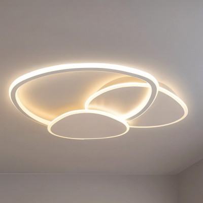 Led люстра білий колір 44Вт тепле/нейтральне/холодне світло