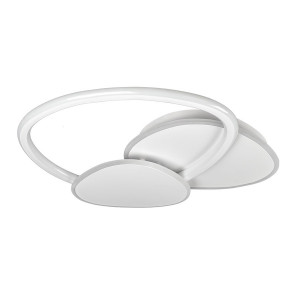 Led люстра білий колір 44Вт тепле/нейтральне/холодне світло