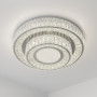 Led люстра хрусталь с пультом 3400-6000К 140Вт IP20 цвет хром - фото №4