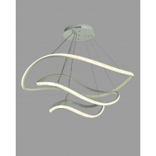 Led люстра стельова біла 140Вт 3000–6000K IP20 підвісна