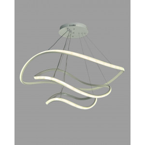 Led люстра потолочная белая 140Вт 3000–6000K IP20 подвесная