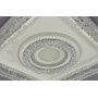 Led потолочная люстра квадратная 85Вт 40×40см 3000-6000К с хрустальным эффектом - фото №3