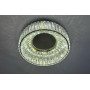 Led люстра в гостиную хрустальная 3200-6000К 100Вт IP20 хром, с пультом - фото №1