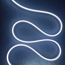 Лед неон 12В холодний білий 120 LED/м SMD2835 10W/m IP65 6*12mm (ціна 1м)