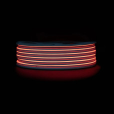 Led неон 220В красный 6х12 мм 10Вт/м 120д.м. IP68 гибкий