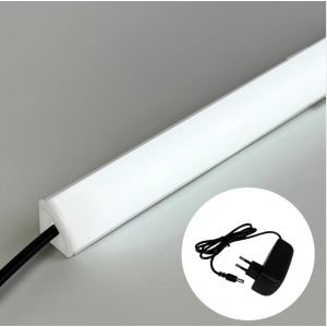 Кутова led підсвітка 1.5 м для шафи та кухні 12В 12 Вт 6000К IP20 1350Лм LE...