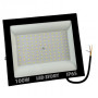 Led прожектор уличный 100Вт 8000Лм 6500К IP65 SMD черный - фото №1
