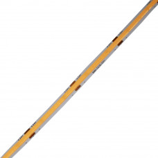 Led лента 24V COB 10Вт 320 LED/м янтарный цвет 1000Лм IP20, бобина 5м (цена...