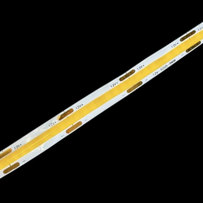 Led  стрічка COB суцільного світіння 320 LED/м 12V 10W IP20 теплий білий 3000K LED STORY Premium від 5м (ціна 1м)