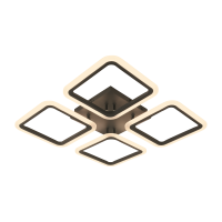 Led світильник 65Вт 4500Лм 3 режими світла чорний, пульт у комплекті