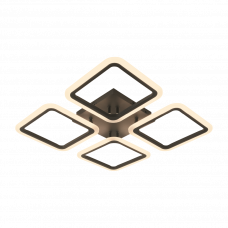 Led світильник 65Вт 4500Лм 3 режими світла чорний, пульт у комплекті