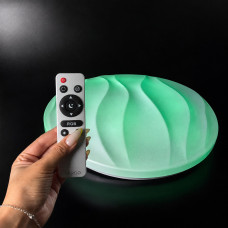 Люстра led 60W RGB+3000-6000К Ø450 мм с эффектом звездного неба, пульт