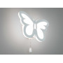Led світильник білий метелик 20 Вт 3200-6000К з мотузковим вимикачем на стіну - фото №3