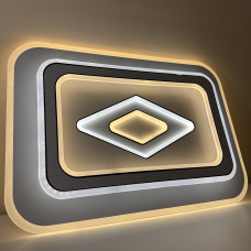 Люстра світлодіодна квадратна 160W 3000-6500K 4300Лм IP20 з пультом