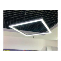 Led світильник Квадра 72W 500×500 860Lm холодне світло 6000K зовнішній драйвер