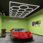 Led світильник модульний шестикутний 590W 70200Lm 15hexs для детейлінгу 6500K білий холодний - фото №1