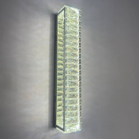 Led світильник настінний 40Вт три режими світла 220В хром