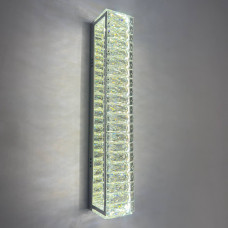 Led світильник настінний 40Вт три режими світла 220В хром