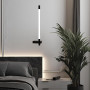 Led светильник настенный модерн 62см 14W 3000-6000К черный - фото №3