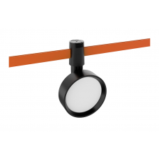 Led світильник трековий 48V 10W 4000K чорний, широкий кут освітлення