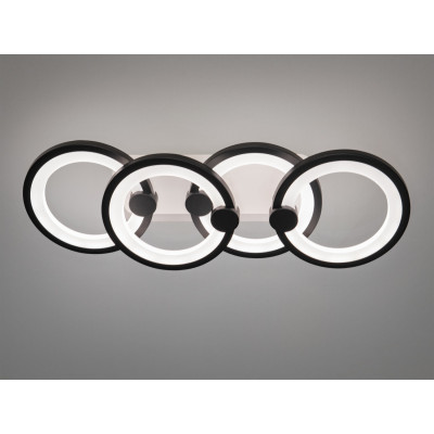 Led світильник з пультом і димером 65W 3200–6500K rgb-підсвітка