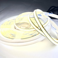 Світлодіодна стрічка COB 320д.м. 24V IP20 10W/м 1290Lm нейтральний білий, б...