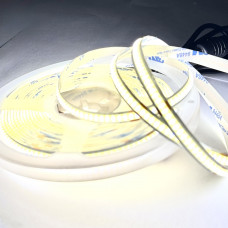 Світлодіодна стрічка COB 320д.м. 24V IP20 10W/м 1290Lm нейтральний білий, б...