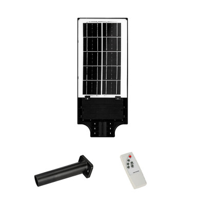 Ліхтар на сонячній батареї вуличний 40W 6400К з датчиком руху, сутінковим сенсором IP65