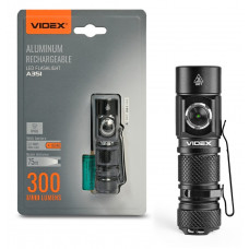 Фонарик портативный светодиодный 300Lm 5000K VIDEX VLF-A351 4 режима