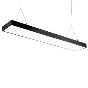 Лінійний led світильник LN-5-64-12070-5-B 64W 4960Lm 1200мм 5000К Корпус пластик Чорний