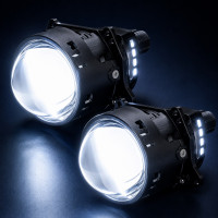 Линзы BiLED с подсветкой обочины при повороте RDS-01 3.0