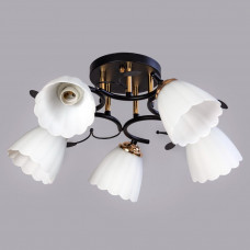 Люстра потолочная классическая на 5 плафонов под лампу Е27 IP20