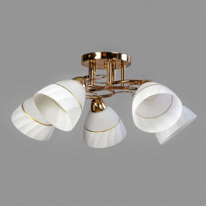 Люстра классическая для просторного интерьера 5 ламп Е27