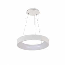 Светодиодная люстра подвесная 80Вт с дистанционным управлением 3000-6500К белая