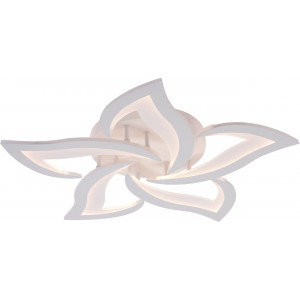 Люстра квітка 90W акрилова білий корпус 625×75 мм 3000-6500К
