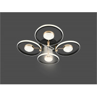 Люстра led 165Вт з димером і трьома режимами світіння 62см