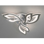 Люстра led 55W 3200-6500К з акриловими пелюстками та rgb підсвіткою,  на пульті - фото №3