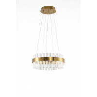 Люстра led кольцевая 90W золотая белый теплый/нейтральный/холодный