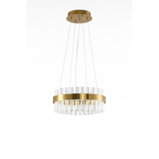 Люстра led кольцевая 90W золотая белый теплый/нейтральный/холодный