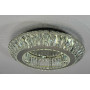 Люстра потолочная led хрустальная круглая с пультом 3200-6000К 140 Вт d50 см IP20 хром - фото №4