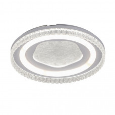 Люстра світлодіодна для вітальні 80Вт Ø480мм п'ятикутник 3000-6000К біла