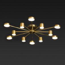 Люстра світлодіодна хай-тек з пультом 3000-6000К 144Вт IP20 бронза