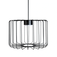 Лофт подвесной светильник GX53 металл, плафон 230×360 мм