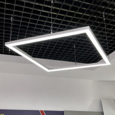 Модульний led світильник 72W 1200×1200мм холодне світло 6000K з алюмінієвою...