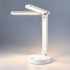 Настольная led лампа двойная с аккумулятором 10W димер 3000-6000K