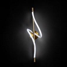 Настенный led светильник 28W с изогнутым акриловым рассеивателем