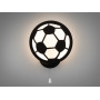 Настінний led світильник футбольний м’яч білий 16 Вт з трьома режимами світла - фото №1